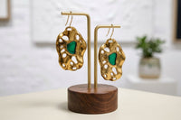 BOUCLES D'OREILLES ÉMERAUDE