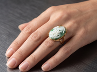 Vintage Style Cameo Ring