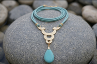 Collier turquoise