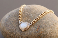 Collier pendentif épais