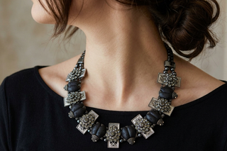 Beetles necklace