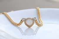 Collier pendentif épais
