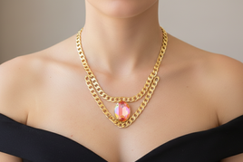 Collier orange