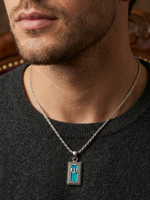 Kabbalah Mezuza Opal Necklace