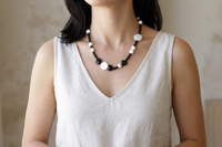 ONYX HEART NECKLACE