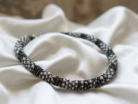 Black and white necklace