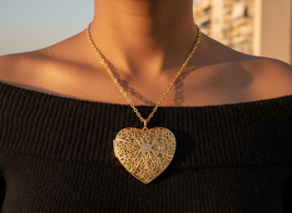 Heart Locket Necklace