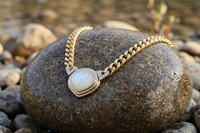 Collier pendentif épais