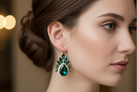 EMERALD DROP Earrings