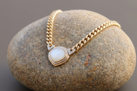 Collier pendentif épais