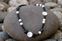 ONYX HEART NECKLACE