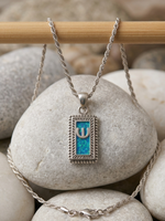 Kabbalah Mezuza Opal Necklace