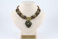 Olive Green necklace