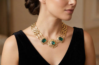 EMERALD GREEN NECKLACE