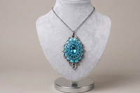 pendentif en crochet de perles