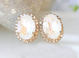 WHITE EARRINGS