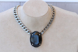 Black Statement Necklace: Chunky Evening Jewelry For Formal