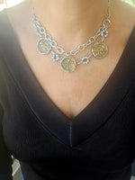 Black Onyx And Hematite Chain