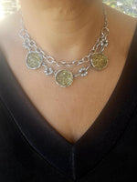 Black Onyx And Hematite Chain