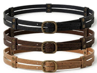Double Layered Leather Belt