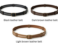 Double Layered Leather Belt