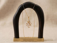 Art Deco Bridal Jewelry Set – Necklace, Bracelet, Earrings in Gold, Rose Gold, Silver