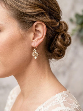 Champagne Bridal Bracelet Set