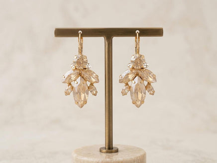 Champagne Bridal Bracelet Set