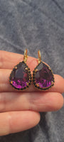 PURPLE EARRINGS