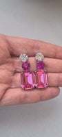PINK FUCHSIA EARRINGS