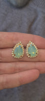 MINT STUD EARRINGS