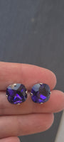 Purple Earrings