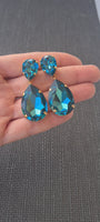 TURQUOISE CHANDELIER EARRINGS