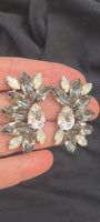 Gray earrings