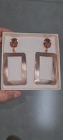 BLUSH STATEMENT EARRINGS