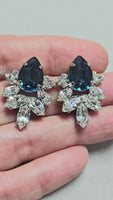BLUE CLUSTER Earrings