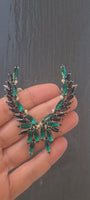 Emerald EAR CLIMBER EARRINGS