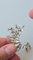 Ab Crystal  EAR CLIMBER EARRINGS