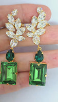 Emerald EAR CLIMBER EARRINGS