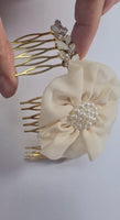 PEARLS HAIR COMB