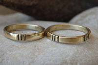 14K Gold Wedding Set