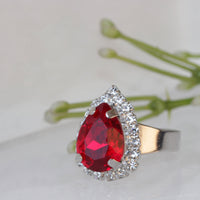 RED FRENCH RING