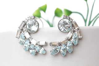 Aquamarine earrings