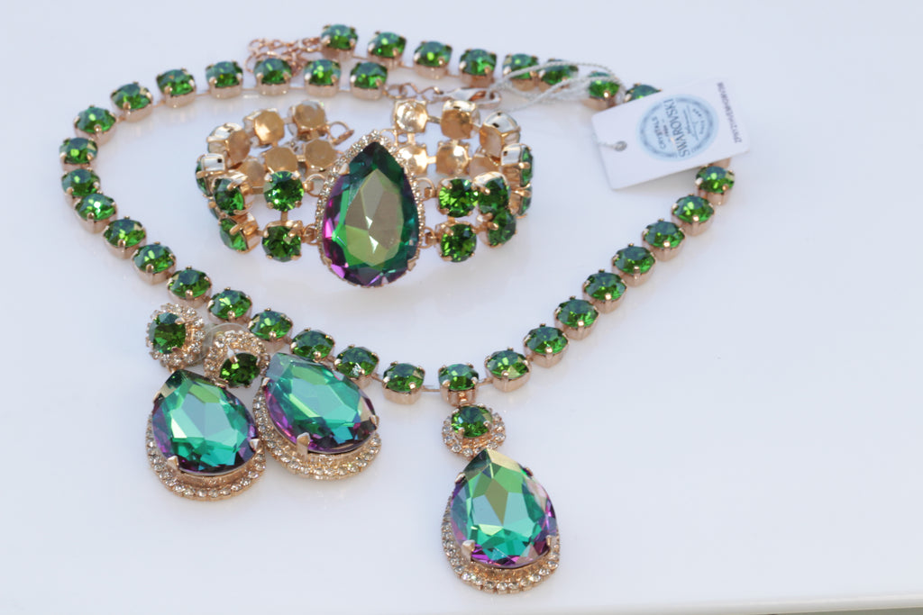 rebekajewelry Emerald Jewelry Set