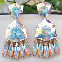 Ab Crystal Earrings