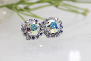 Ab Crystal Earrings
