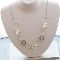 Ab Crystal Necklace