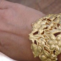 Adujtable Silver Bracelet Cuff