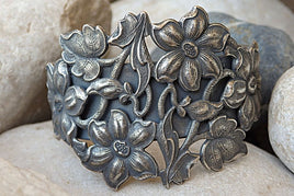 Adujtable Silver Bracelet Cuff