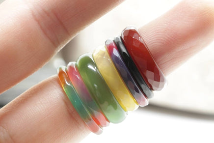 Agate Stacking Ring